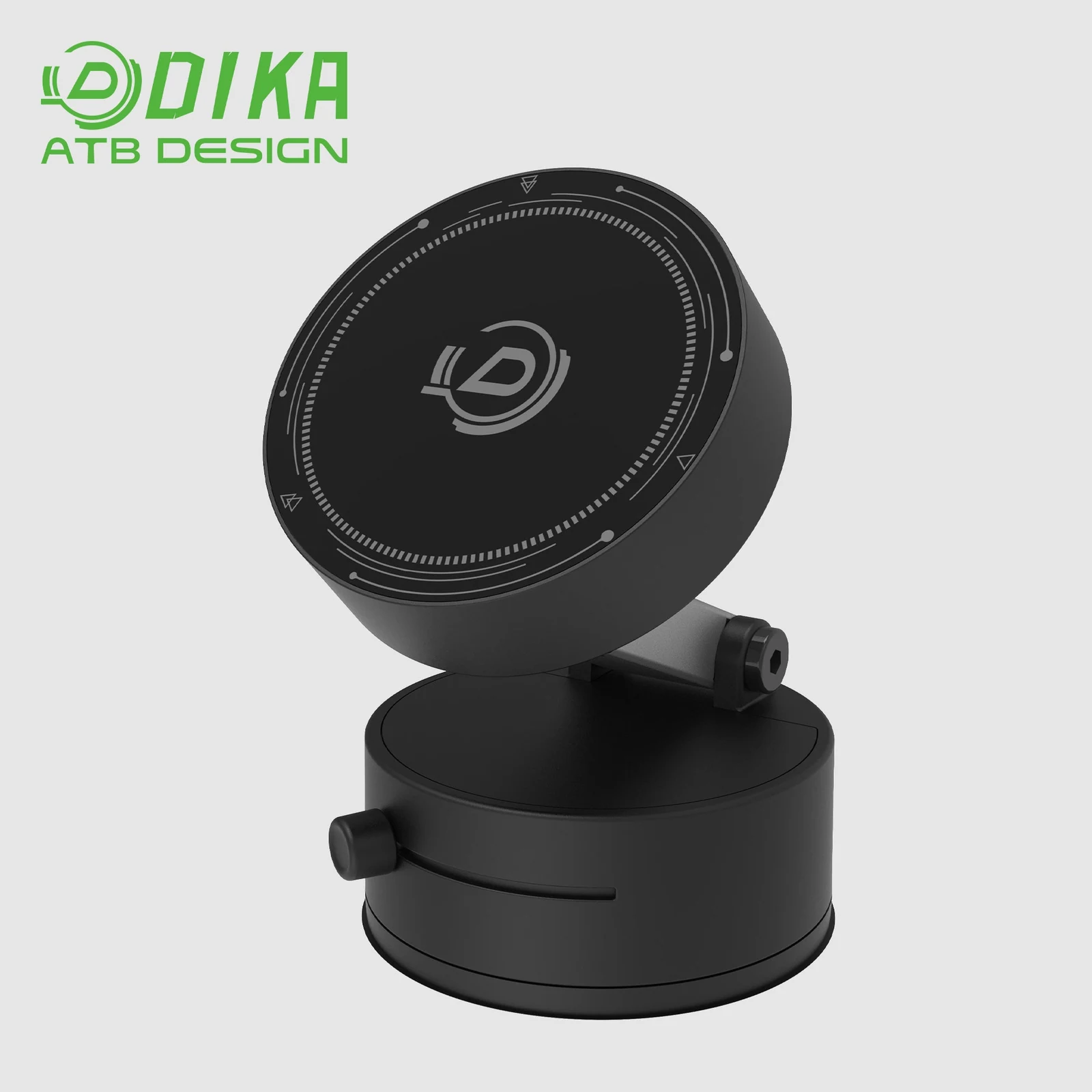 Double sided vacuum magnetic support DHC010